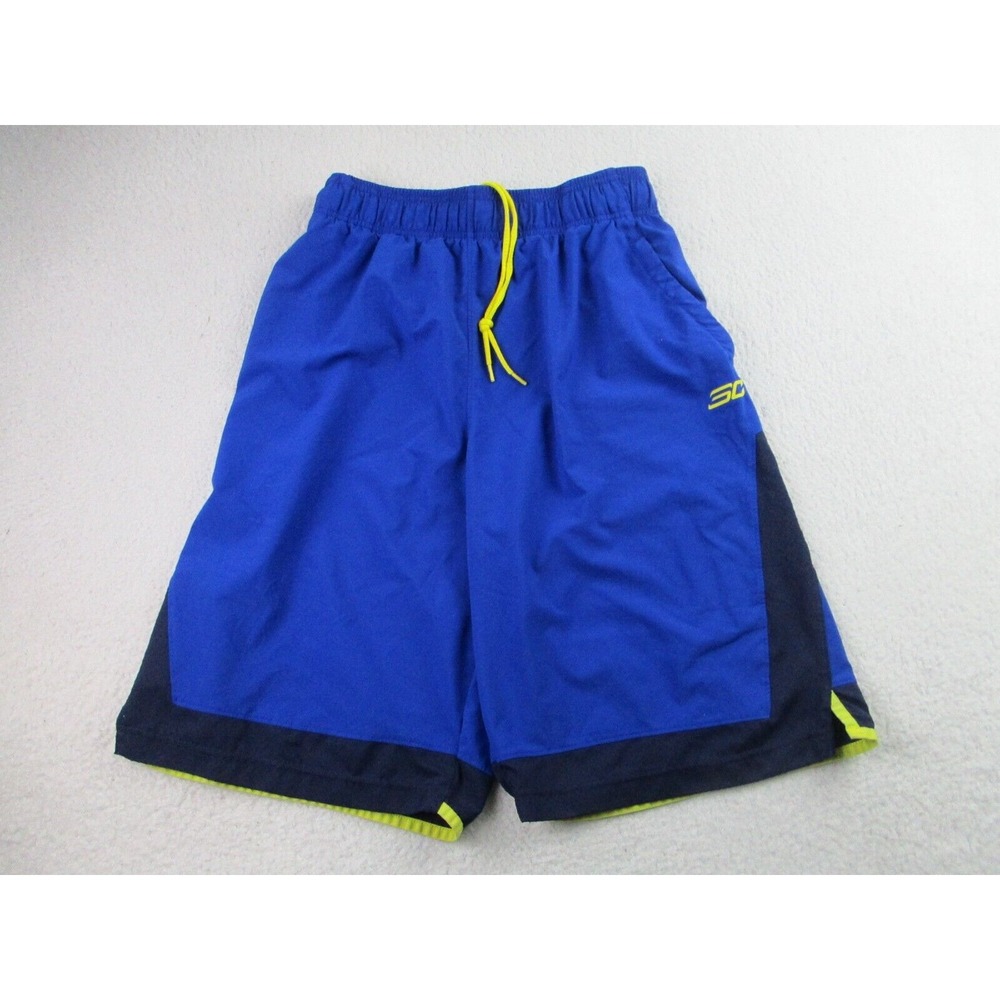 Under Armour SC30 Stephen Curry Shorts Mens Medium Blue Loose Basketball Active
